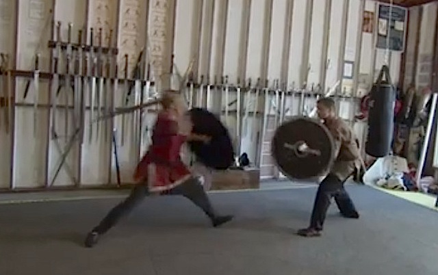 sword and shield combat