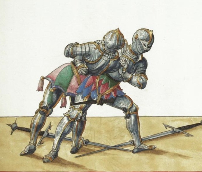 15th century armored combat