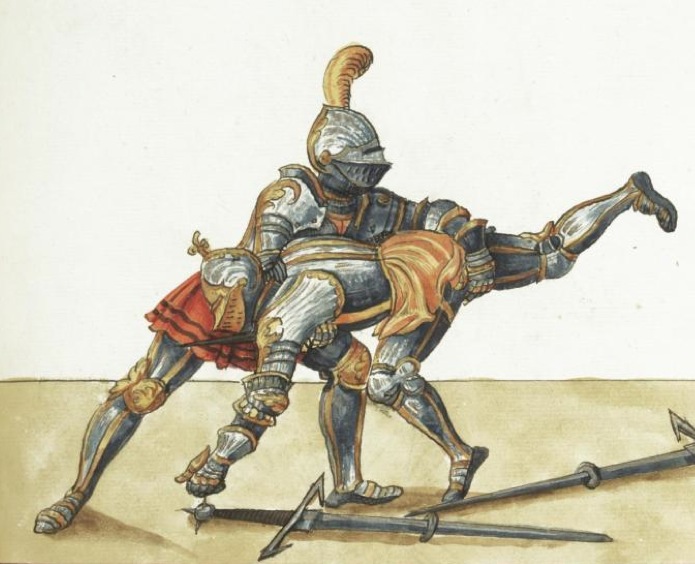 16th century armored combat