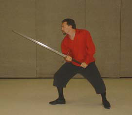 medieval sword poses